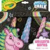 CRAYOLA SIDEWALK CHALK UNICORN HORNS 3 PACK