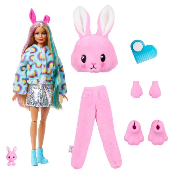 BARBIE CUTIE REVEAL PINK BUNNY 2 BARBIE CUTIE REVEAL PINK BUNNY - Image 2