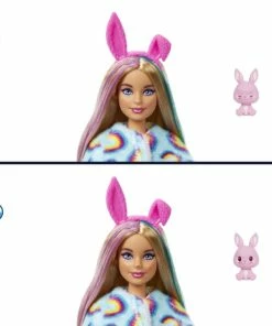 BARBIE CUTIE REVEAL PINK BUNNY 8 BARBIE CUTIE REVEAL PINK BUNNY -CRAYOLA Shop CutieRevealBunny4