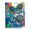 BEYBLADE HYPERSPERE ROCK DRAGON D5 AND OGRE O5