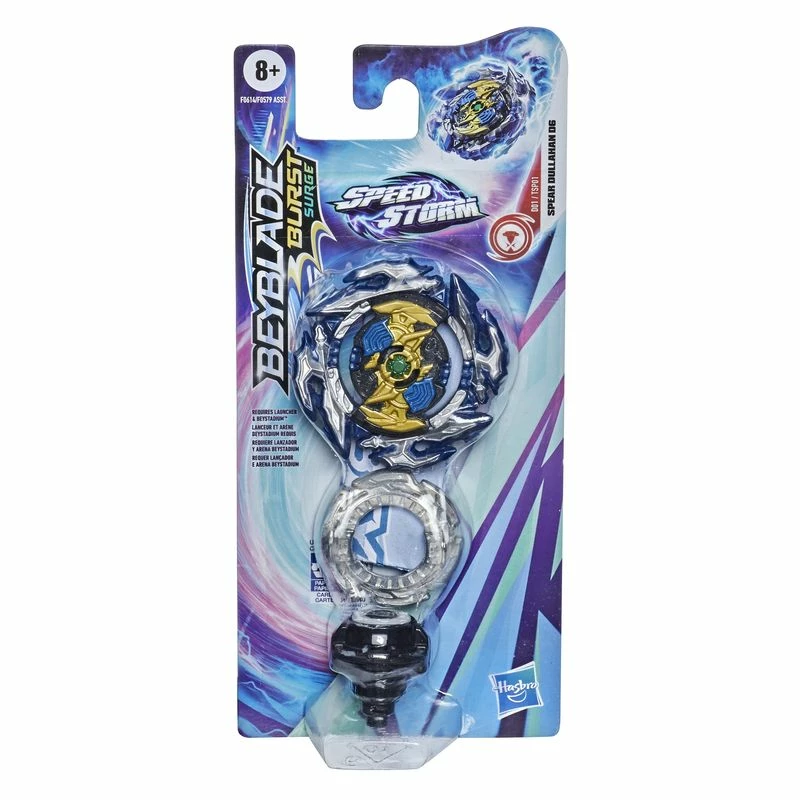 BEYBLADE BURST SURGE SPEEDSTORM SINGLE PACK SPEAR DULLAHAN D6 1 BEYBLADE BURST SURGE SPEEDSTORM SINGLE PACK SPEAR DULLAHAN D6