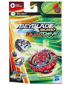 BEYBLADE QUAD DRIVE STARTER PACK WRATH COBRA C7