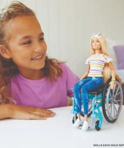 BARBIE FASHIONISTA DOLL #132 BLONDE WITH WHEELCHAIR AND RAMP 5 BARBIE FASHIONISTA DOLL #132 BLONDE WITH WHEELCHAIR AND RAMP -CRAYOLA Shop GGL22LP 8fe42471 be12 4019 bdd1 5522019a25f9