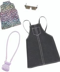 BARBIE FASHIONS MULTI LEOPARD PRINT TOP