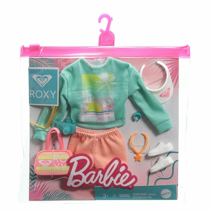 BARBIE ROXY FASHION GREEN LONG SLEEVE 1 BARBIE ROXY FASHION GREEN LONG SLEEVE