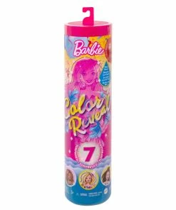 BARBIE COLOUR REVEAL DOLL HOT PINK TUBE