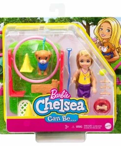 BARBIE CHELSEA CAN BE... DOLL AND PLAYSET DOG TRAINER