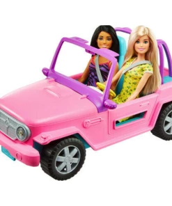 BARBIE & FRIEND OFF ROAD VEHICLE