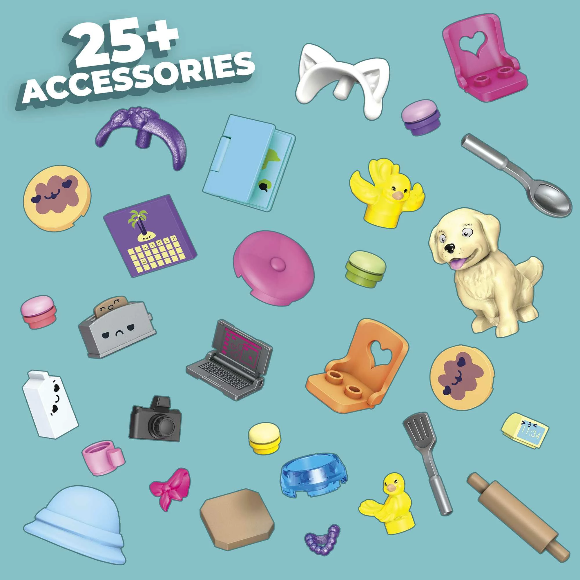 MEGA CONSTRUX BARBIE MALIBU HOUSE 3 MEGA CONSTRUX BARBIE MALIBU HOUSE - Image 3