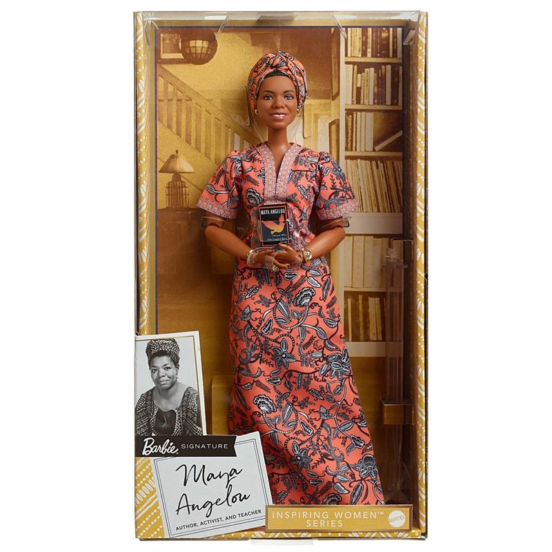 BARBIE SIGNATURE INSPIRING WOMEN SERIES MAYA ANGELOU 1 BARBIE SIGNATURE INSPIRING WOMEN SERIES MAYA ANGELOU