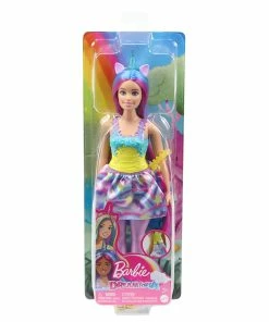 BARBIE DREAMTOPIA UNICORN DOLL BLUE HORN