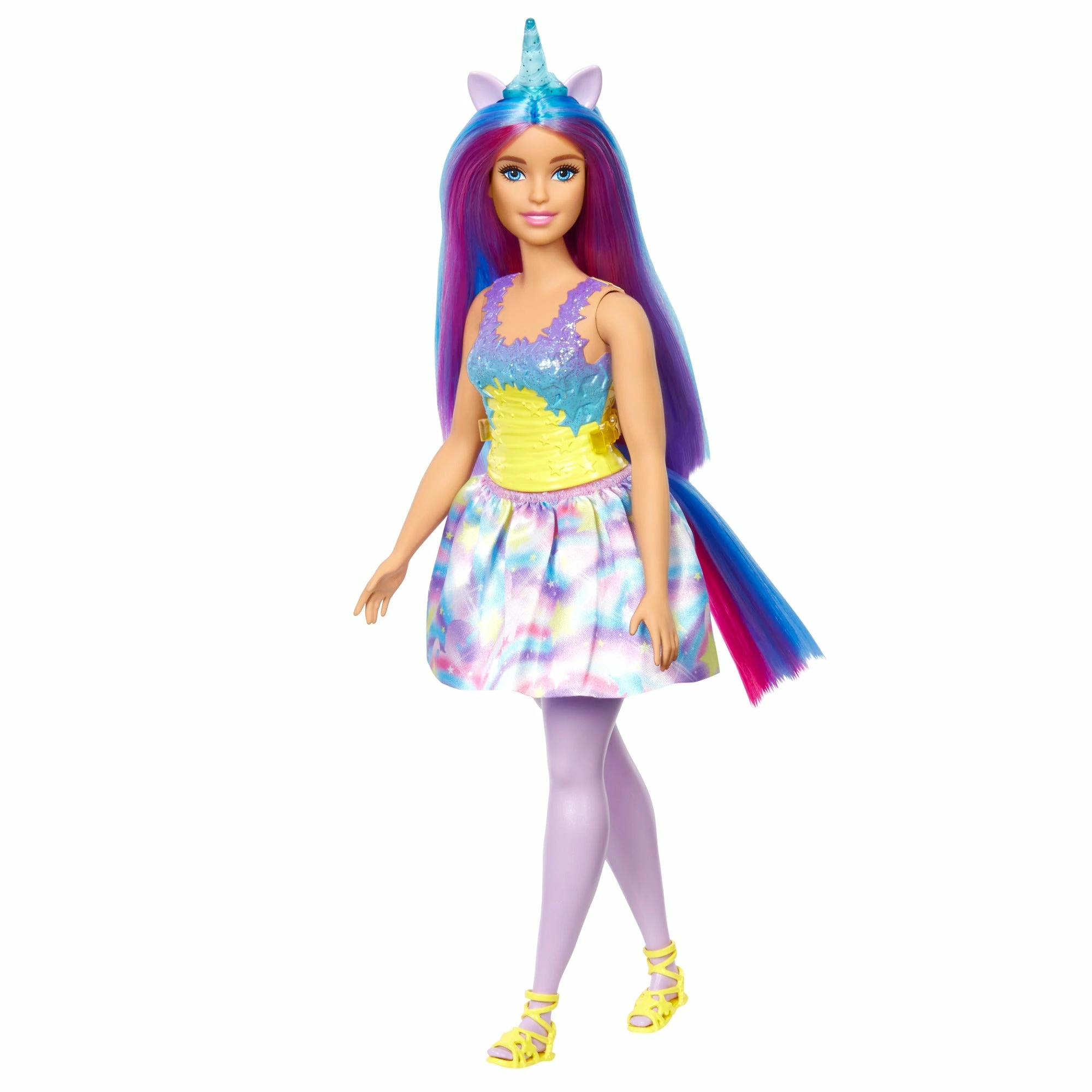 BARBIE DREAMTOPIA UNICORN DOLL BLUE HORN 3 BARBIE DREAMTOPIA UNICORN DOLL BLUE HORN - Image 3
