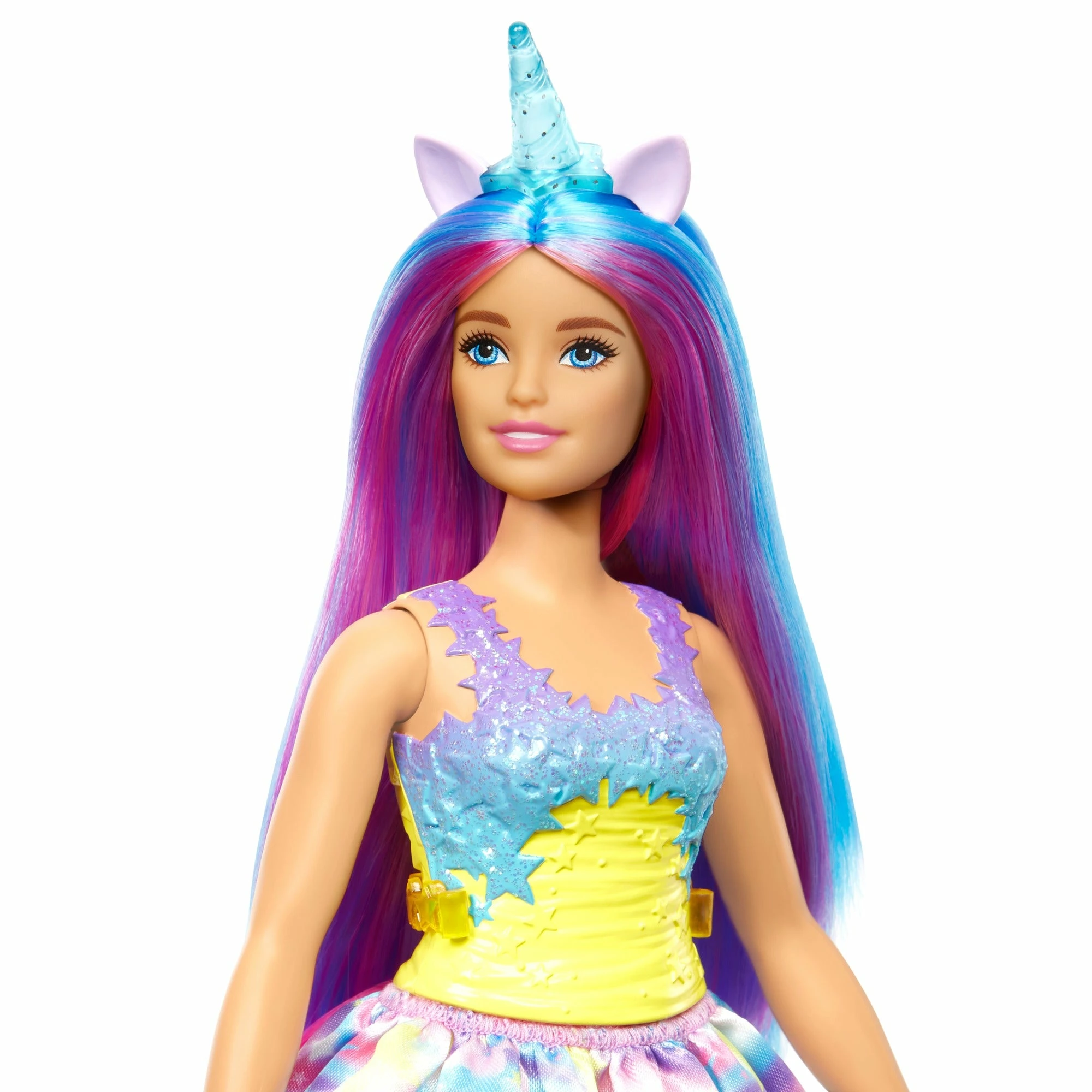 BARBIE DREAMTOPIA UNICORN DOLL BLUE HORN 4 BARBIE DREAMTOPIA UNICORN DOLL BLUE HORN - Image 4