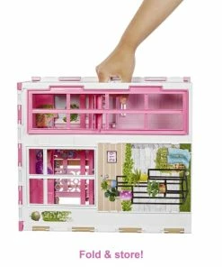 BARBIE 2-STOREY FOLD & GO DOLLHOUSE PLAYSET 9 BARBIE 2-STOREY FOLD & GO DOLLHOUSE PLAYSET -CRAYOLA Shop Image1 wrbwud