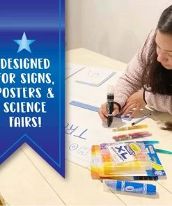 CRAYOLA PROJECT XL MARKERS CLASSIC 4 PACK -CRAYOLA Shop Image3 0m1h46