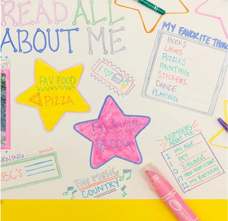 CRAYOLA PROJECT XL MARKERS BRIGHTS 4 PACK 4 CRAYOLA PROJECT XL MARKERS BRIGHTS 4 PACK - Image 4