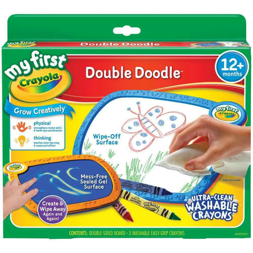 MY FIRST CRAYOLA MESS FREE DOUBLE DOODLE 1 MY FIRST CRAYOLA MESS FREE DOUBLE DOODLE