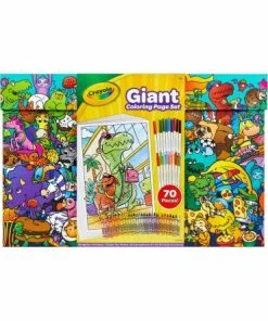 CRAYOLA GIANT COLORING PAGE SET