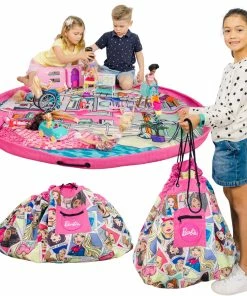 BARBIE PLAY POUCH TOY STORAGE BAG & MAT