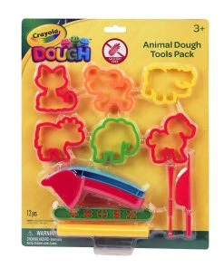 CRAYOLA DOUGH ANIMAL DOUGH TOOLS PACK ASSORTED STYLES -CRAYOLA Shop T65534 1