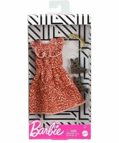 BARBIE FASHIONS LEOPARD PRINT DRESS