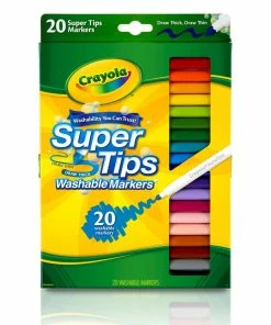 CRAYOLA SUPER TIP MARKERS 20 PACK