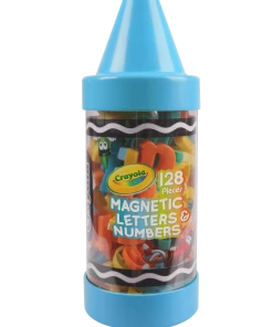 CRAYOLA 128 PIECE MAGNETIC LETTERS & NUMBERS ASSORTED STYLES
