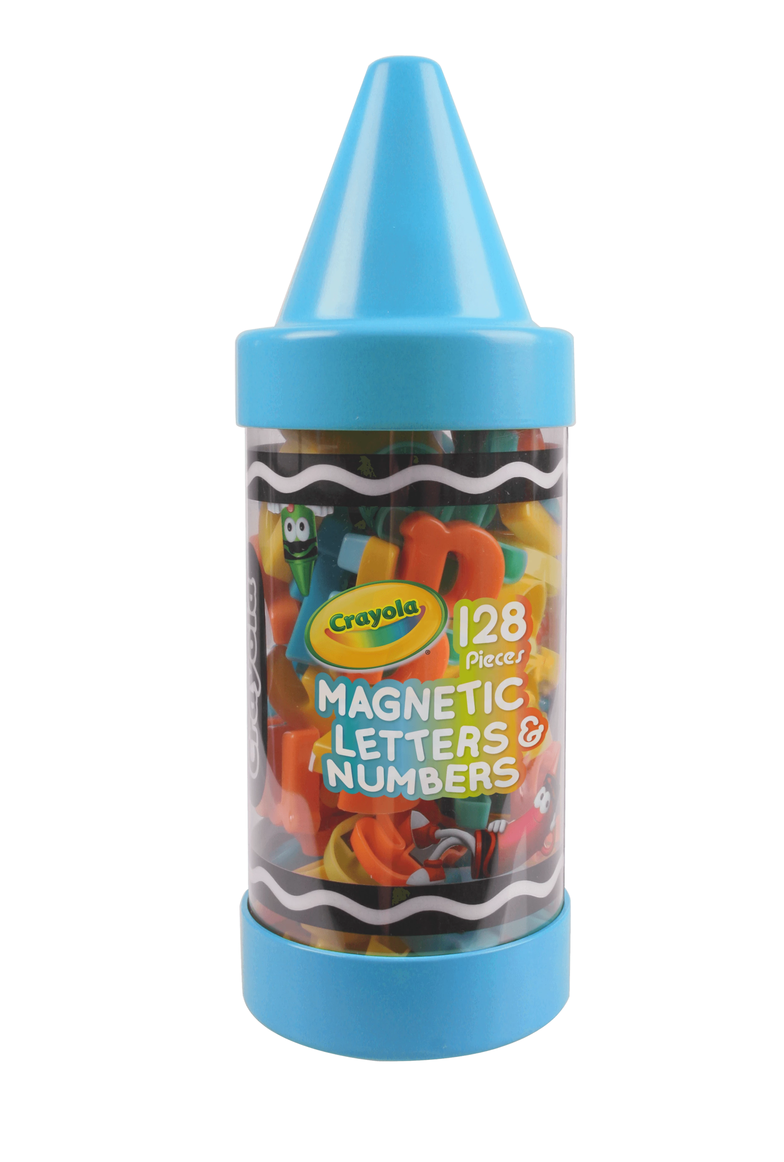 CRAYOLA 128 PIECE MAGNETIC LETTERS & NUMBERS ASSORTED STYLES 1 CRAYOLA 128 PIECE MAGNETIC LETTERS & NUMBERS ASSORTED STYLES