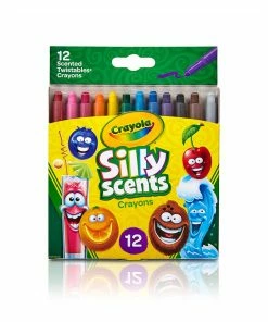 CRAYOLA SILLY SCENTS TWISTABLE CRAYONS 12 PACK