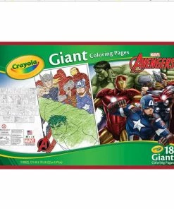 CRAYOLA GIANT COLORING PAGES MARVEL AVENGERS